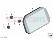 BMW Motorrad BMW 2020 C models C 400 X (0C09, 0C19) Instrument cluster / TFT display 2