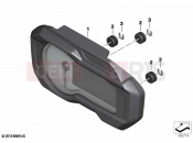 BMW Motorrad BMW 2020 C models C 400 X (0C09, 0C19) Instrument cluster 2
