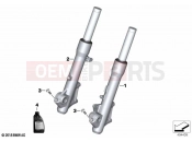 BMW Motorrad BMW 2020 C models C 400 X (0C09, 0C19) Fork leg | Fork leg