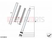 BMW Motorrad BMW 2020 C models C 400 X (0C09, 0C19) Stanchion 2
