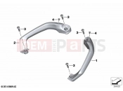 BMW Motorrad BMW 2020 C models C evolution (0C03) Grab handles