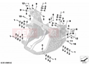 BMW Motorrad BMW 2020 C models C evolution (0C03) Front support, left / right