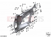 BMW Motorrad BMW 2020 C models C evolution (0C03) Headlight carrier