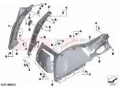 BMW Motorrad BMW 2020 C models C evolution (0C03) Fairing side section, front