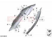 BMW Motorrad BMW 2020 C models C evolution (0C03) Trim panel, luggage compartment | Trim panel, luggage compartment