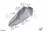 BMW Motorrad BMW 2020 C models C evolution (0C03) Engine trim panel