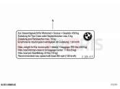 BMW Motorrad BMW 2020 C models C evolution (0C03) Instruction notice, Payload