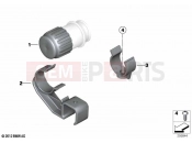 BMW Motorrad BMW 2020 C models C evolution (0C03) Sealing cap / holder diagnostic socket