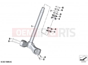 BMW Motorrad BMW 2022 C models CE04 (0C51, 0C53) Fork bridge | Fork bridge