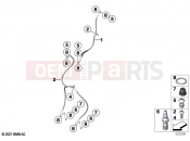 BMW Motorrad BMW 2021 C models CE04 (0C51, 0C53) Brake lines, front | Brake lines, front
