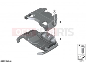 BMW Motorrad BMW 2021 C models CE04 (0C51, 0C53) Topcase carrier | Topcase carrier