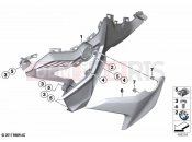 Badge holder | Badge holder - BMW Motorrad F 750 GS (0B08, 0B18) 2021