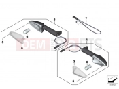 Turn indicators, front | Turn indicators, front - BMW Motorrad F 750 GS (0B08, 0B18) 2021