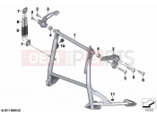 BMW Motorrad BMW 2022 F models F 750 GS (0B38) Centre stand | Centre stand