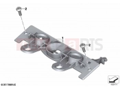 BMW Motorrad BMW 2022 F models F 750 GS (0B38) Seat bench locking system | Seat bench locking system