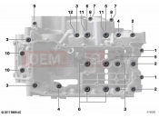 BMW Motorrad BMW 2022 F models F 750 GS (0B38) Screw connection, crankcase | Screw connection, crankcase