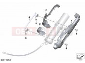 BMW Motorrad BMW 2022 F models F 750 GS (0B38) Holder for engine spring strut | Holder for engine spring strut