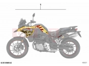 BMW Motorrad BMW 2022 F models F 750 GS (0B38) Sticker set 4 | Sticker set 4