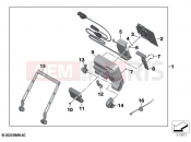 BMW Motorrad BMW 2022 F models F 750 GS (0B38) Navigation preparation 2 | Navigation preparation 2