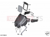 BMW Motorrad BMW 2022 F models F 750 GS (0B38) Intake silencer | Intake silencer