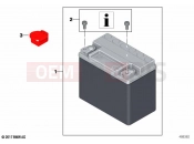BMW Motorrad BMW 2022 F models F 750 GS (0B38) battery | battery