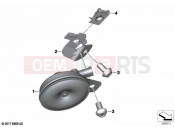 BMW Motorrad BMW 2022 F models F 750 GS (0B38) Horn | Horn