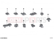 BMW Motorrad BMW 2022 F models F 750 GS (0B38) Plug-in connection bracket | Plug-in connection bracket