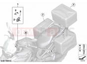 BMW Motorrad BMW 2020 F models F 850 GS (0B29) Single key locking system EWS 4 | Single key locking system EWS 4