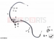 BMW Motorrad BMW 2020 F models F 850 GS (0B29) Clutch cable | Clutch cable