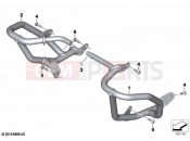 BMW Motorrad BMW 2020 F models F 850 GS (0B29) Engine protection bar | Engine protection bar