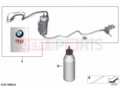 BMW Motorrad BMW 2020 F models F 850 GS (0B29) Chain lubrication system | Chain lubrication system