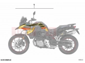 BMW Motorrad BMW 2020 F models F 850 GS (0B29) Sticker set 2 | Sticker set 2