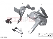 BMW Motorrad BMW 2020 F models F 850 GS (0B29) USB charging socket | USB charging socket