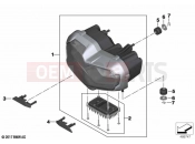 BMW Motorrad BMW 2020 F models F 850 GS (0B29) LED headlight - Generation II | LED headlight - Generation II