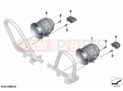 BMW Motorrad BMW 2020 F models F 850 GS (0B29) Signal system, electronic | Signal system, electronic