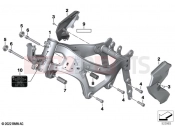 BMW Motorrad BMW 2022 F models F 850 GS (0B39) Front frame | Front frame