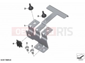 BMW Motorrad BMW 2022 F models F 850 GS (0B39) Holder, battery | Holder, battery