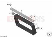 BMW Motorrad BMW 2022 F models F 850 GS (0B39) Additional battery holder | Additional battery holder