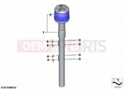 BMW Motorrad BMW 2022 F models F 850 GS (0B39) Rotating lights | Rotating lights