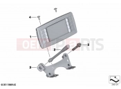 BMW Motorrad BMW 2022 F models F 850 GS (0B39) Control panel, radio / microphone | Control panel, radio / microphone