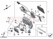 BMW Motorrad BMW 2022 F models F 850 GS (0B39) Preparation for navigation system | Preparation for navigation system