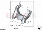 BMW Motorrad BMW 2022 F models F 850 GS Adve. (0K01, 0K03) Windshield adjustment | Windshield adjustment