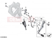 BMW Motorrad BMW 2022 F models F 850 GS Adve. (0K01, 0K03) Outer gearshift parts | Outer gearshift parts
