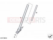 BMW Motorrad BMW 2022 F models F 850 GS Adve. (0K01, 0K03) Fork slider | Fork slider
