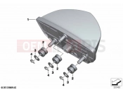 BMW Motorrad BMW 2022 F models F 850 GS Adve. (0K01, 0K03) LED rear light | LED rear light