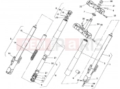 DUCATI 1999 Monster 750 Dark FRONT FORK » FRONT SUSPENSION