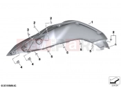 Fairing side panel, front | Fairing side panel, front - BMW Motorrad F 900 R (0K10) 2022