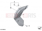 Frame trim | Frame trim - BMW Motorrad F 900 R (0K11, 0K13) 2021