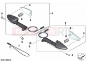 Turn indicators, rear | Turn indicators, rear - BMW Motorrad F 900 R (0K11, 0K13) 2021