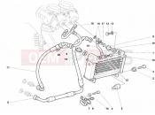 DUCATI 1999 Monster 750 Dark OIL COOLER » LUBRICATION SYSTEM